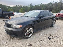 Salvage cars for sale at Houston, TX auction: 2011 BMW 135 I