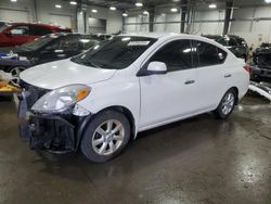 Salvage cars for sale from Copart Ham Lake, MN: 2014 Nissan Versa S