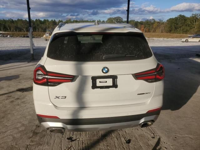 2022 BMW X3 SDRIVE30I