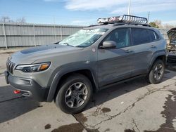 Salvage cars for sale at Littleton, CO auction: 2019 Jeep Cherokee Trailhawk