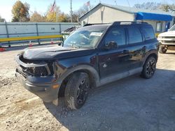 Salvage cars for sale from Copart Wichita, KS: 2021 Ford Bronco Sport Outer Banks