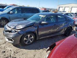 Salvage cars for sale at Cahokia Heights, IL auction: 2019 Honda Civic LX