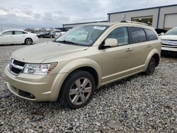 Salvage cars for sale at Wayland, MI auction: 2010 Dodge Journey R/T