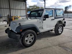 Jeep salvage cars for sale: 2012 Jeep Wrangler Sport