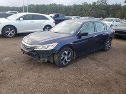 Salvage cars for sale at Greenwell Springs, LA auction: 2016 Honda Accord LX