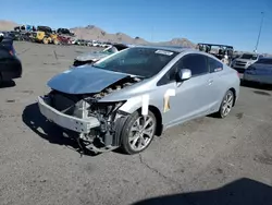 Salvage cars for sale at North Las Vegas, NV auction: 2012 Honda Civic SI