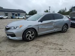 Salvage cars for sale at Midway, FL auction: 2017 Honda Accord LX