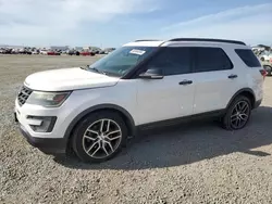 Salvage cars for sale at San Diego, CA auction: 2016 Ford Explorer Sport