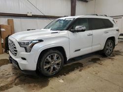 Salvage cars for sale from Copart Nisku, AB: 2024 Toyota Sequoia SR5