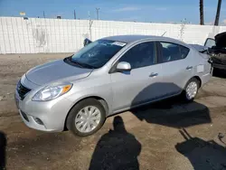 Salvage cars for sale from Copart Van Nuys, CA: 2013 Nissan Versa S