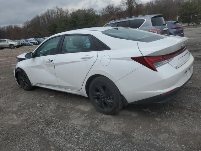 2023 Hyundai Elantra Blue