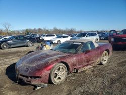 Salvage cars for sale from Copart Des Moines, IA: 2003 Chevrolet Corvette