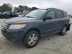 Salvage cars for sale at Loganville, GA auction: 2012 Hyundai Santa FE GLS