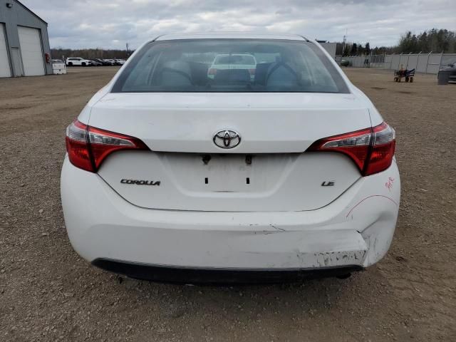 2016 Toyota Corolla L