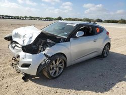 Salvage cars for sale from Copart San Antonio, TX: 2016 Hyundai Veloster