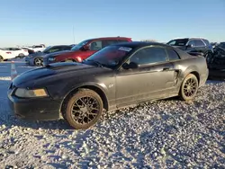 Ford salvage cars for sale: 2002 Ford Mustang GT