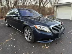 Mercedes-Benz s 550 4matic salvage cars for sale: 2015 Mercedes-Benz S 550 4matic