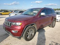 Jeep Vehiculos salvage en venta: 2017 Jeep Grand Cherokee Limited