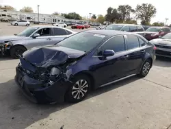 Salvage cars for sale at Sacramento, CA auction: 2022 Toyota Corolla LE