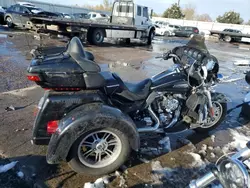 Salvage motorcycles for sale at Littleton, CO auction: 2014 Harley-Davidson Flhtcutg TRI Glide Ultra