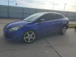 Salvage cars for sale at Oklahoma City, OK auction: 2013 Ford Focus Titanium