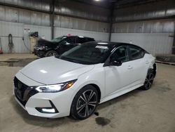 Salvage cars for sale at Des Moines, IA auction: 2022 Nissan Sentra SR