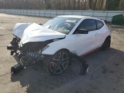 Salvage cars for sale at Glassboro, NJ auction: 2021 Hyundai Veloster N