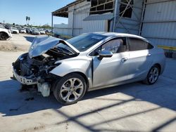 Salvage cars for sale at Corpus Christi, TX auction: 2018 Chevrolet Cruze Premier