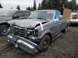 Salvage trucks for sale at Graham, WA auction: 1995 Ford F150