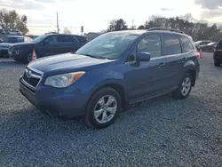 Subaru Forester Vehiculos salvage en venta: 2014 Subaru Forester 2.5I Limited