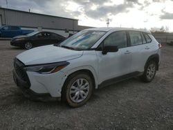 Salvage cars for sale at Leroy, NY auction: 2024 Toyota Corolla Cross L