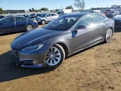 Salvage cars for sale at American Canyon, CA auction: 2018 Tesla Model S