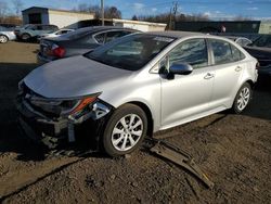 Salvage cars for sale at New Britain, CT auction: 2022 Toyota Corolla LE