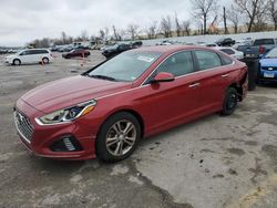 Salvage cars for sale from Copart Bridgeton, MO: 2019 Hyundai Sonata Limited