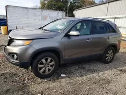 Salvage cars for sale at Chatham, VA auction: 2013 KIA Sorento LX