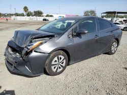 Toyota salvage cars for sale: 2016 Toyota Prius