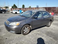 Toyota salvage cars for sale: 2003 Toyota Corolla CE