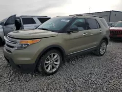 Salvage cars for sale at Wayland, MI auction: 2013 Ford Explorer XLT