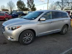 Salvage cars for sale at Moraine, OH auction: 2015 Infiniti QX60