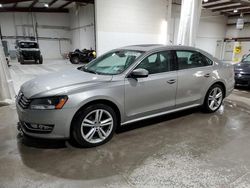 Volkswagen salvage cars for sale: 2014 Volkswagen Passat SEL