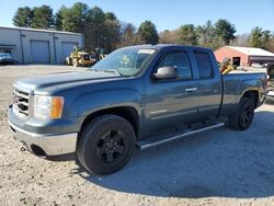 Salvage trucks for sale at Mendon, MA auction: 2013 GMC Sierra K1500 SLE