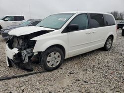 Salvage cars for sale at Wayland, MI auction: 2013 Dodge Grand Caravan SE