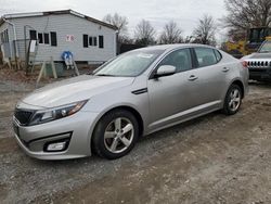 Salvage cars for sale at Laurel, MD auction: 2014 KIA Optima LX