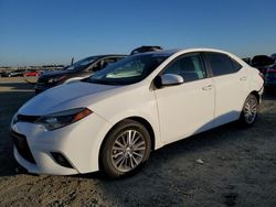 Salvage cars for sale at Antelope, CA auction: 2015 Toyota Corolla L