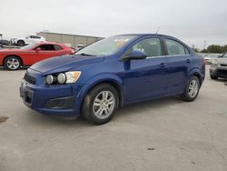 Salvage cars for sale at Wilmer, TX auction: 2013 Chevrolet Sonic LT