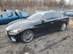 2021 Infiniti Q50 Luxe en venta en Baltimore, MD