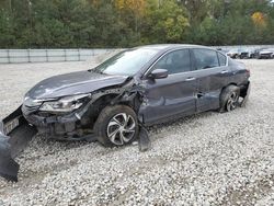 Salvage cars for sale at Ellenwood, GA auction: 2017 Honda Accord LX