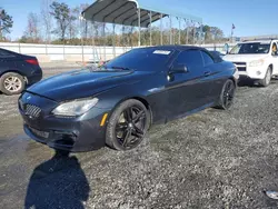 BMW 6 Series salvage cars for sale: 2014 BMW 650 I