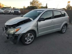 Pontiac salvage cars for sale: 2004 Pontiac Vibe