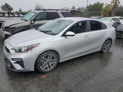 Salvage cars for sale at San Martin, CA auction: 2019 KIA Forte GT Line